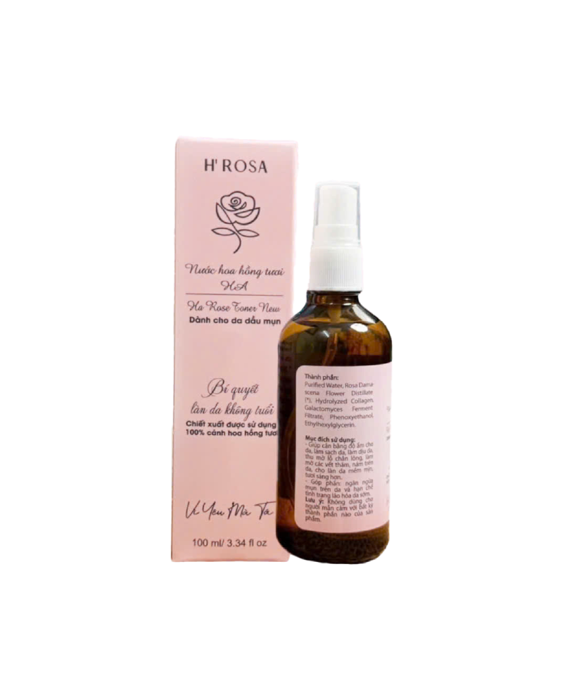 Toner Da Thường - Ha Rose Toner New