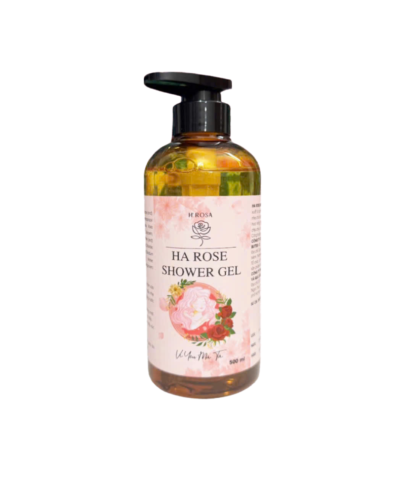 Sữa Tắm Hoa Hồng HA - HA Rose Shower Gel