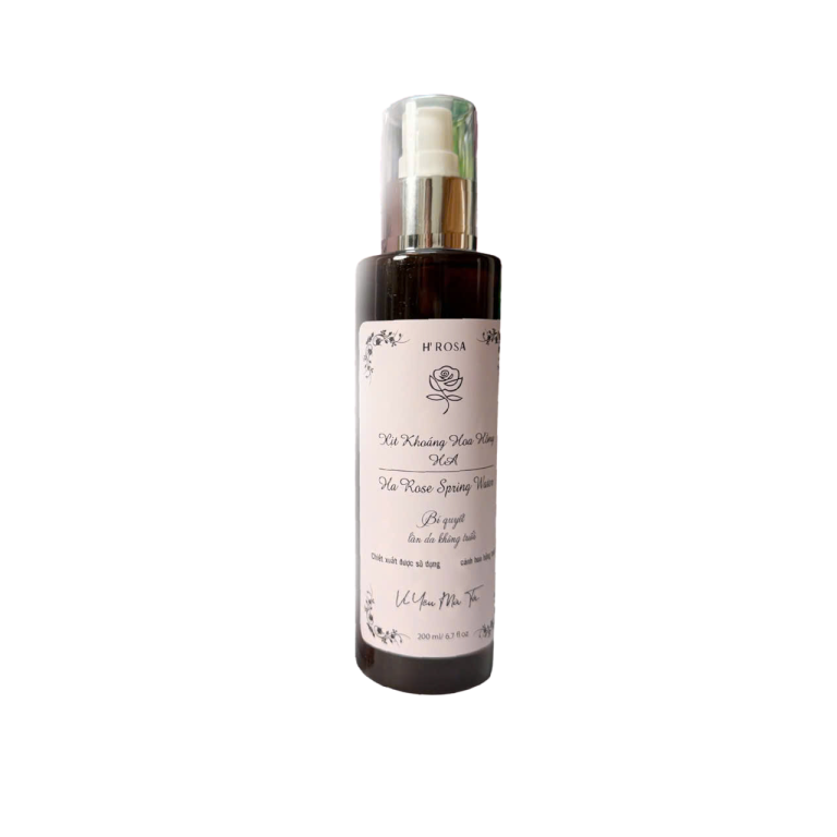 Xịt Khoáng Hoa Hồng HA - Ha Rose Spring Water