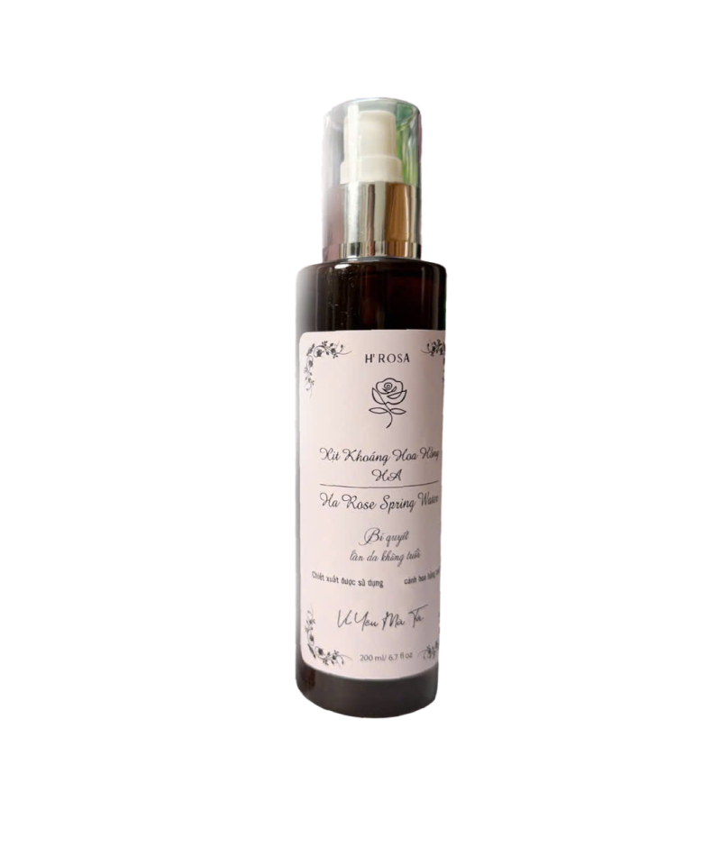 Xịt Khoáng Hoa Hồng HA - Ha Rose Spring Water